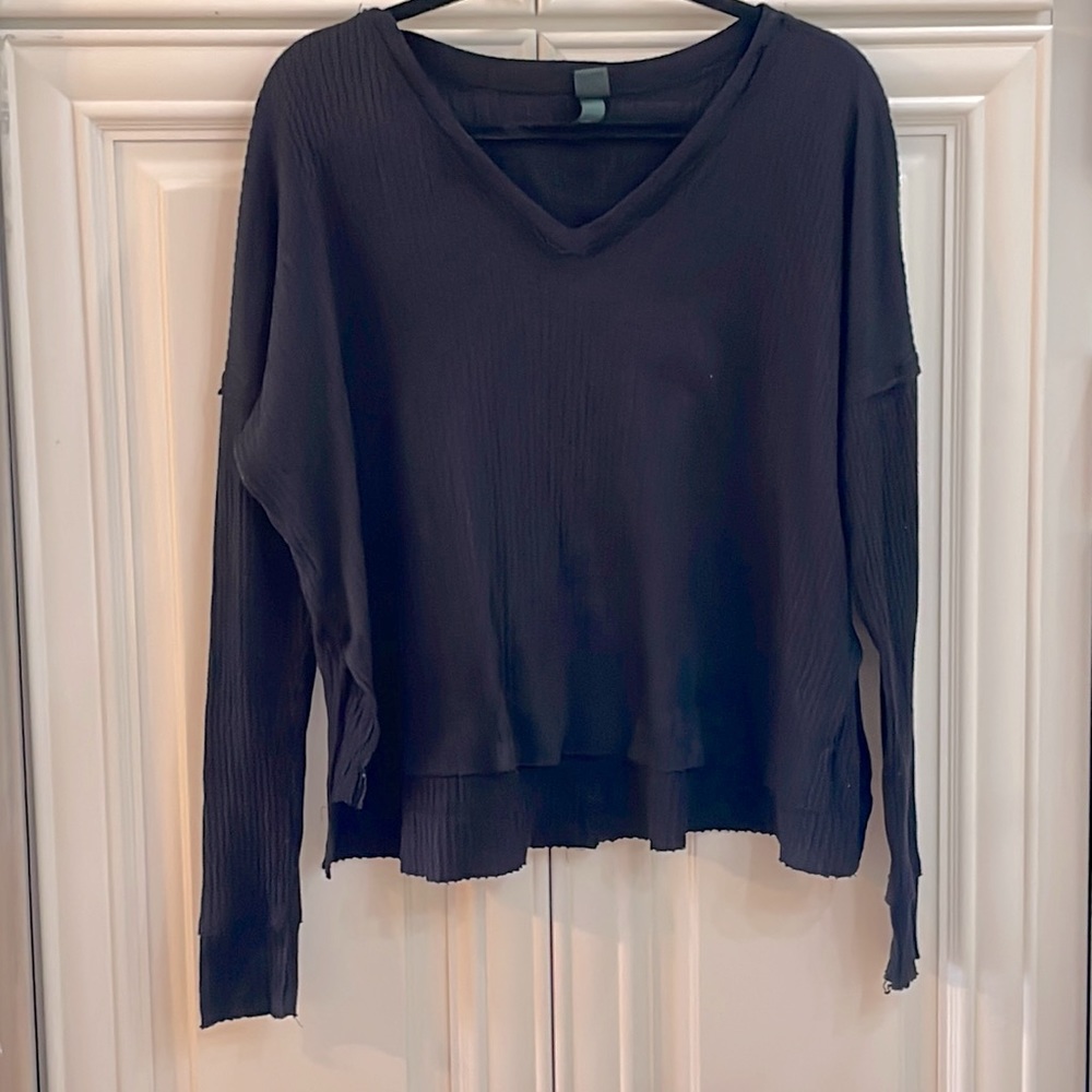Ribbed Leisure Top